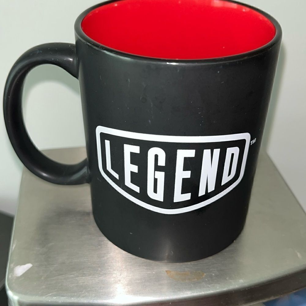 The Legend of the road upfit champion men’s true driving Coffee Mug Red/Black